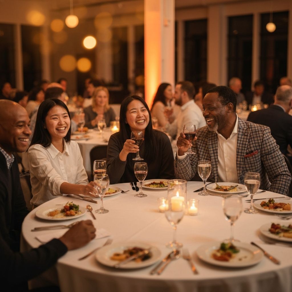 Community gathering at Neighbors for Hope event